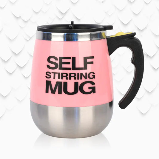 304 Stainless Steel Automatic Stirring Coffee Mug