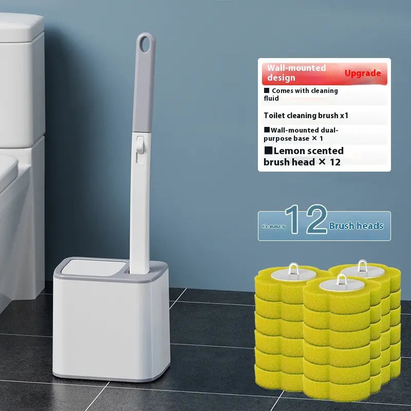 Disposable Toilet Brush Set