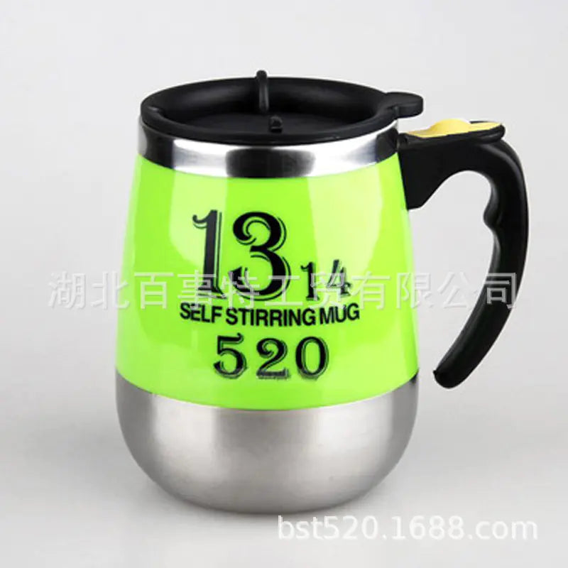304 Stainless Steel Automatic Stirring Coffee Mug