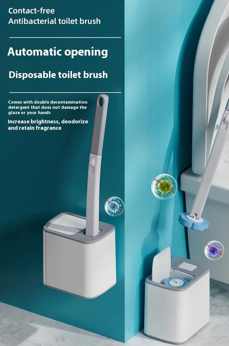 Disposable Toilet Brush Set