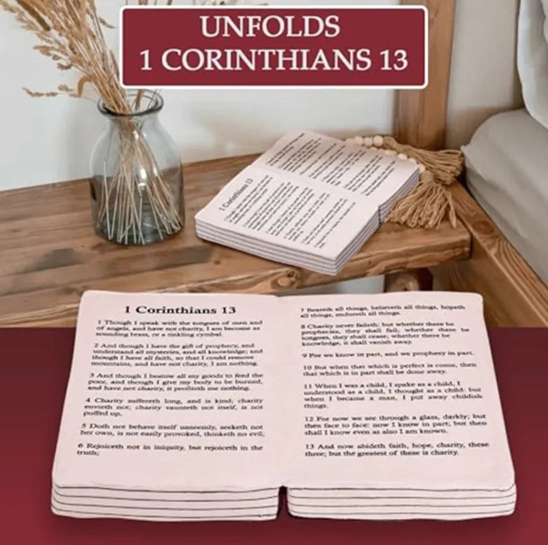 Juguete Almohada de Biblia de Peluche