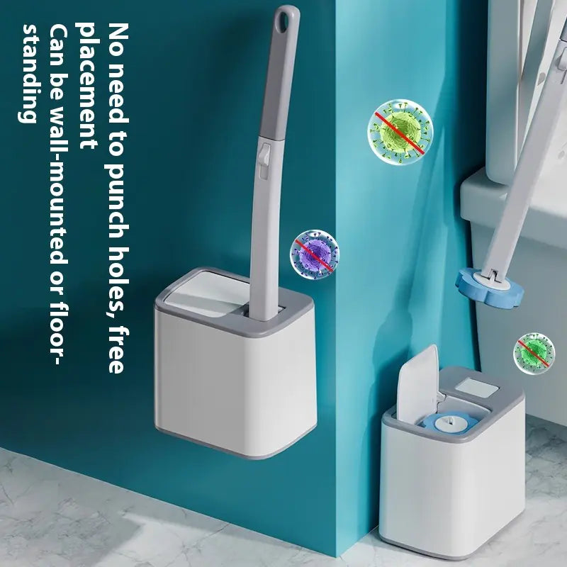Disposable Toilet Brush Set