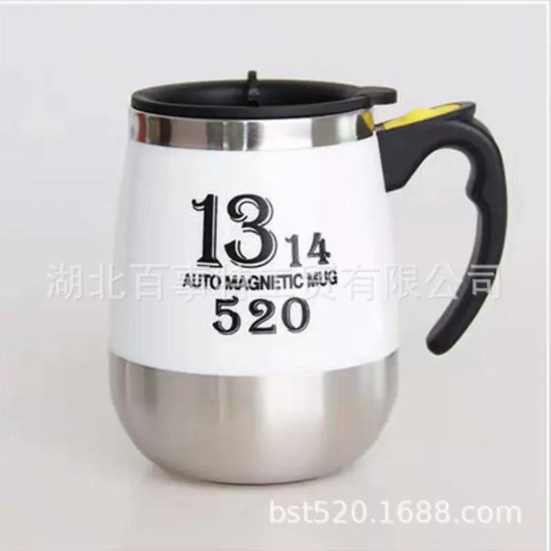 304 Stainless Steel Automatic Stirring Coffee Mug